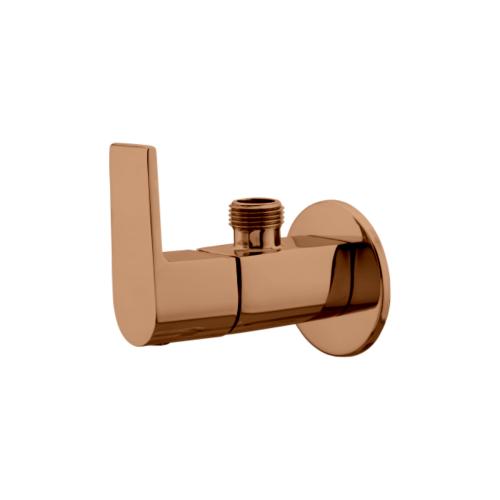 Angle Valve with Wall Flange